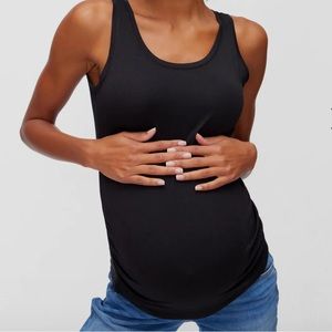 Motherhood Maternity Side Ruched Tank Top